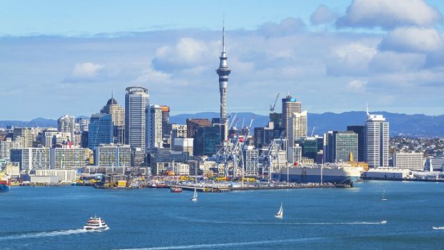 lawatan sehari Auckland Mangaweka + Pulau Kambing + Menara Langit
