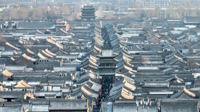 Kuil Shuanglin Kuil Zhenguo Bandar Raya Kuno Pingyao (Tarikan Pilihan)