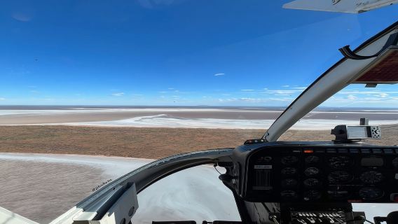 Uluru und Kata Tjuta Helikopter-Rundflug (Luftaufnahmen über das Herz Australiens, Uluru)