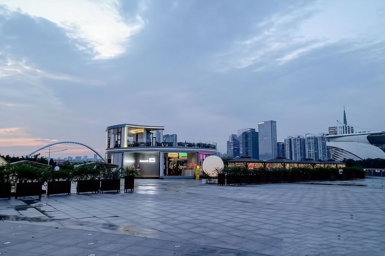 [Guangzhou] Tower Bar · 270° Pearl River Night View Lounge (All-in-one leisure experience with food, music, and cocktails)