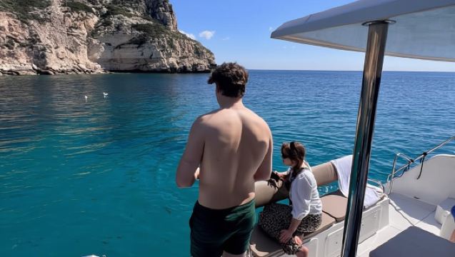 Cagliari: Catamaran Tour, Swimming, Snorkeling, & Prosecco