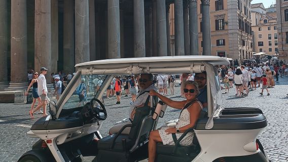 Golf Cart Tour Private Experience of Rome's City Center
