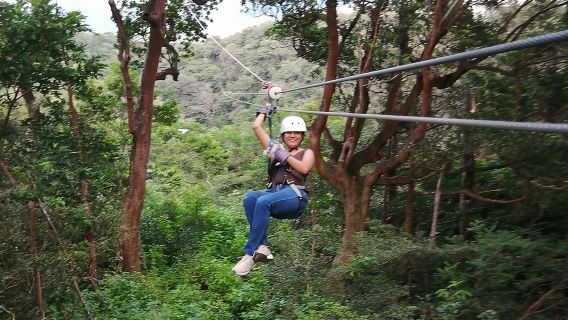 Zip line, Hot Springs, horses and More Aventure.