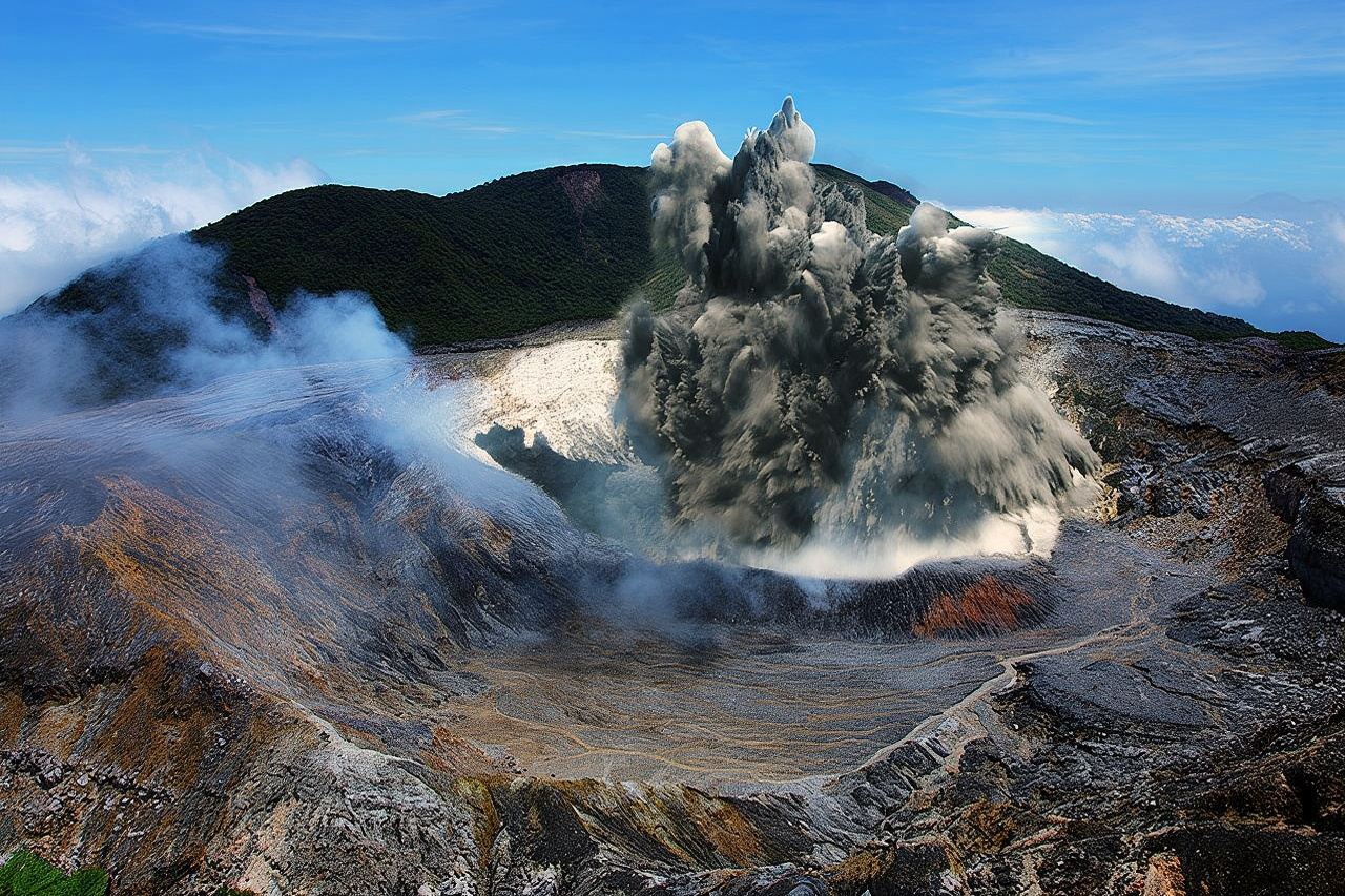 Escursione di mezza giornata al Parco Nazionale del Vulcano Poas da San Jose