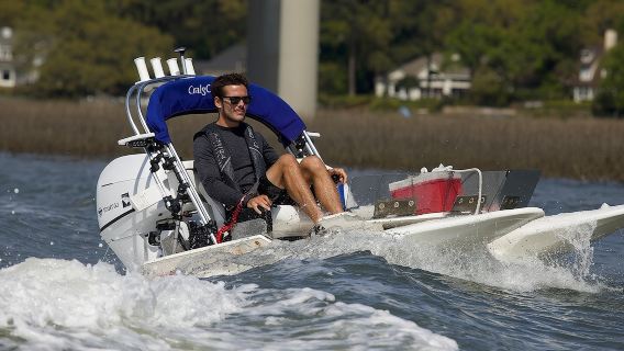 Hilton Head Island Guided Water Tour by Creek Cat Boat