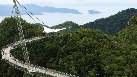Tour privato di Langkawi SkyBridge, funivia e natura rinfrescante