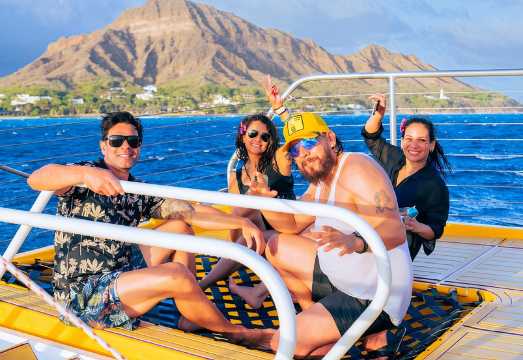 1-Hour Diamond Head Sail from Waikiki Beach on Ke Kai Catamaran
