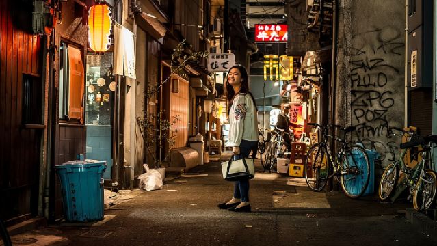 Osaka Backstreet Nightlife & Street Food Walking Tour