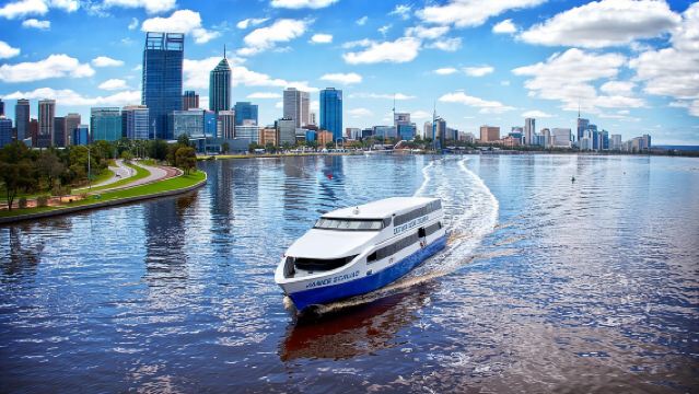 Crociera turistica di sola andata o andata e ritorno tra Perth e Fremantle
