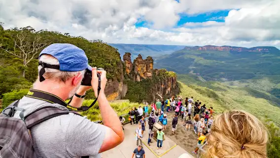 從雪梨出發:藍山、風景世界、動物園和渡輪