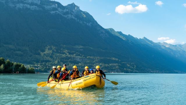 Ab Interlaken: Familien-Rafting