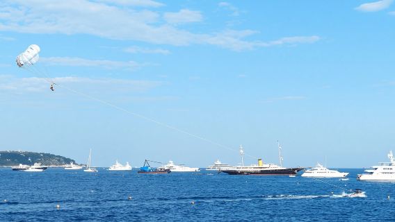 Los Cabos: Parasailing by Speedboat