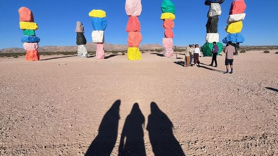 Las Vegas: Willkommensschild Valley of Fire Seven Magic Mountains