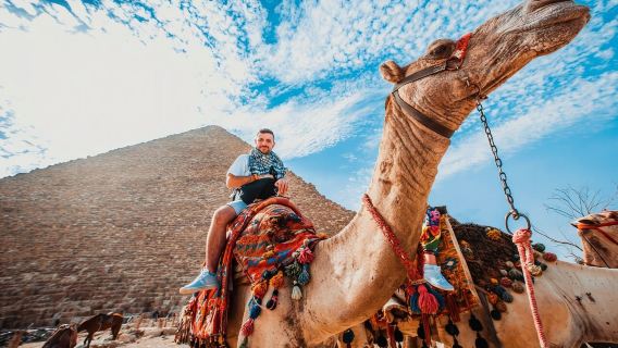 Kairo, Ägypten - Pyramidenkomplex + Große Sphinx von Gizeh + Museum - Privattransfer (Ticket nicht inbegriffen)