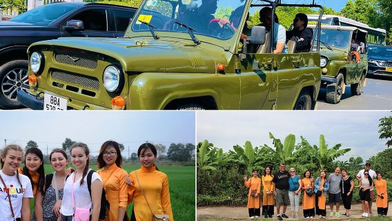 Excursiones en jeep por Hanói guiadas por mujeres: Recorridos en jeep por la ciudad de Hanói