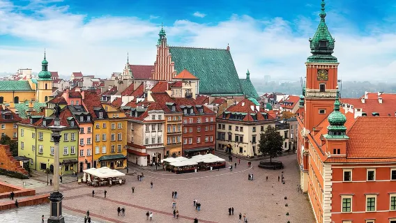Varsóvia: Passeio Panorâmico Matinal Guiado pela Cidade com Transfer do Hotel