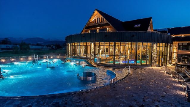 Expérience en soirée aux thermes de Chocholow au départ de Cracovie