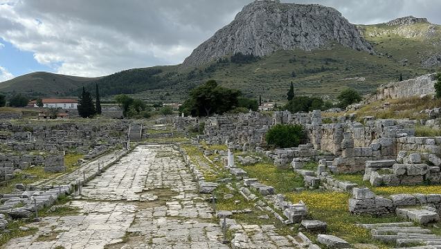 Tur Alkitab Kuno Athena Korintus Mengikuti Paulus 51 Masehi