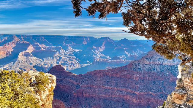 อุทยานแห่งชาติแกรนด์แคนยอนทางใต้ ต้นทางจากลาสเวกัส พร้อมอาหารกลางวันและ Wi-Fi