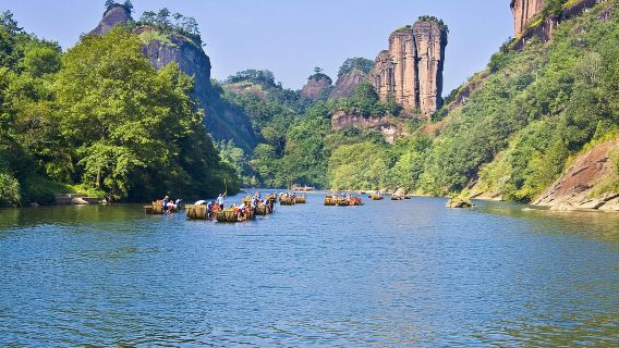 【純玩無購物】武夷山＋月亮灣＋青龍大瀑布＋風景1號線一日遊