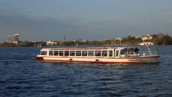 Hamburgo: crucero por el canal Alster