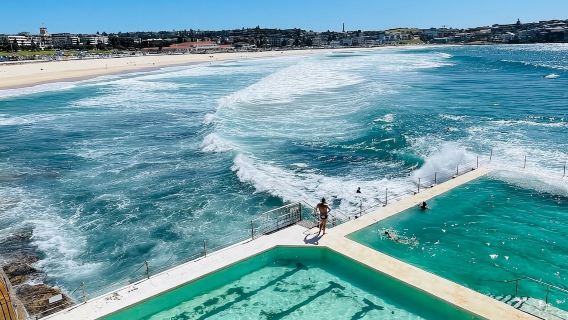 費瑟戴爾野生動物園+冰山泳池+邦迪海灘+歌劇院+環形碼頭※