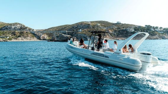 Château d'If y Frioul: Marsella vista desde el mar