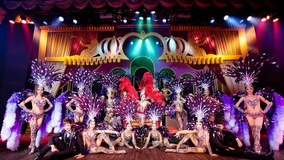 Espectáculo de cabaret Phuket Simon en Phuket, Tailandia [VIP opcional 1-3 filas|Las entradas se emitirán inmediatamente el mismo día.