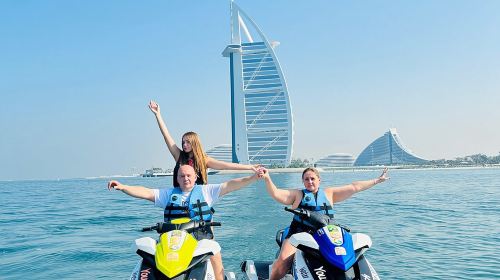 Jetski Dubai: 60Min Burj Al Arab & Atlantis the Palm Day Tours 3