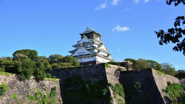 Osaka en un clin d'œil : visite à pied de 4 heures avec le château