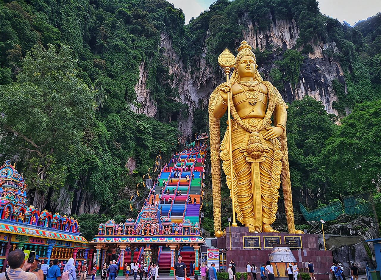 Kuala Lumpur Batu Caves Half-Day Tour + English Guide + Optional Morning/Afternoon Tour