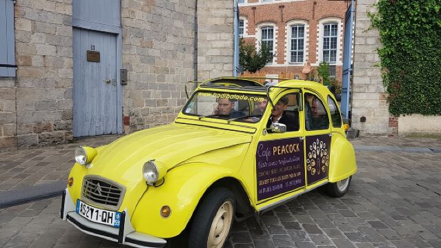 30-Minutes Private Guided Tour of Lille by Convertible 2CV