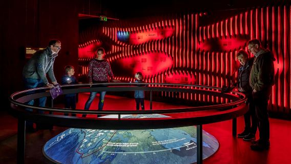 Exposition et cinéma sur les volcans - Centre de lave d'Islande