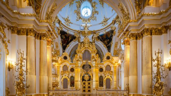 Saint Petersburg Winter Palace + SMOLNY Historical and Memorial Museum + Nevsky pr. day tour
