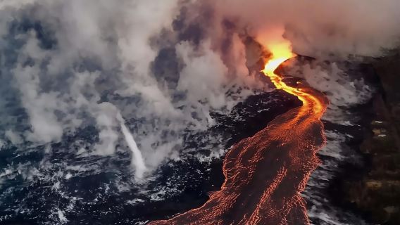 Tour in elicottero del Parco Nazionale dei Vulcani dell'Isola Grande (Cratere del Kīlauea, zone di lava del Mauna Loa)