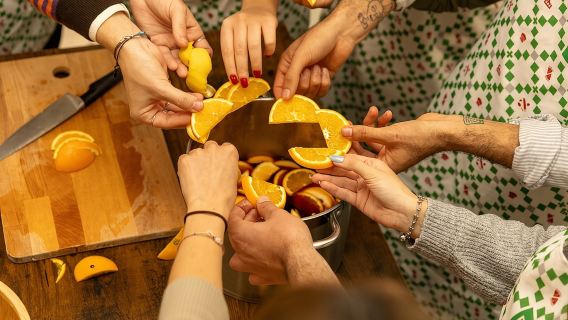 คลาสสอนทำพาสต้าและทีรามิสุ ใกล้กับโคลอสเซียม