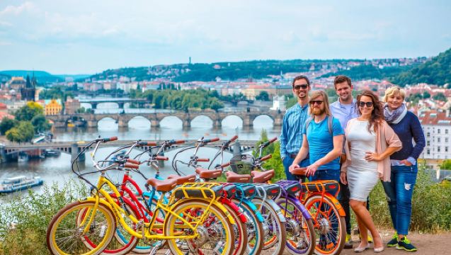 Prague: 7 Best Viewpoints of Prague E-Bike Tour