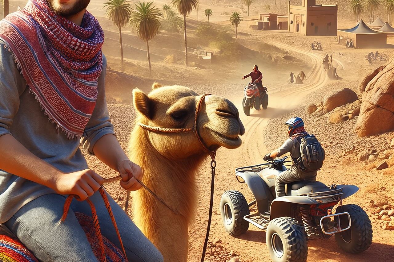 Quad Bike & Camel Ride & Dinner Show In Agafay Desert