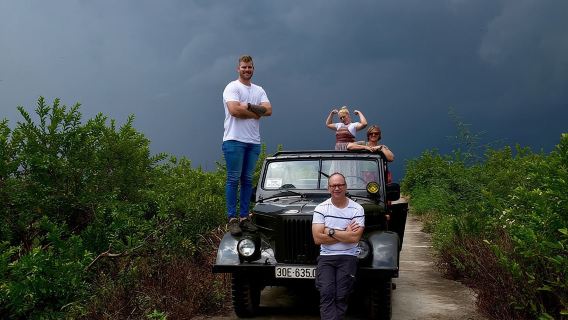 Hanoi Jeep Tour: Red River Countryside Culture & Daily Life