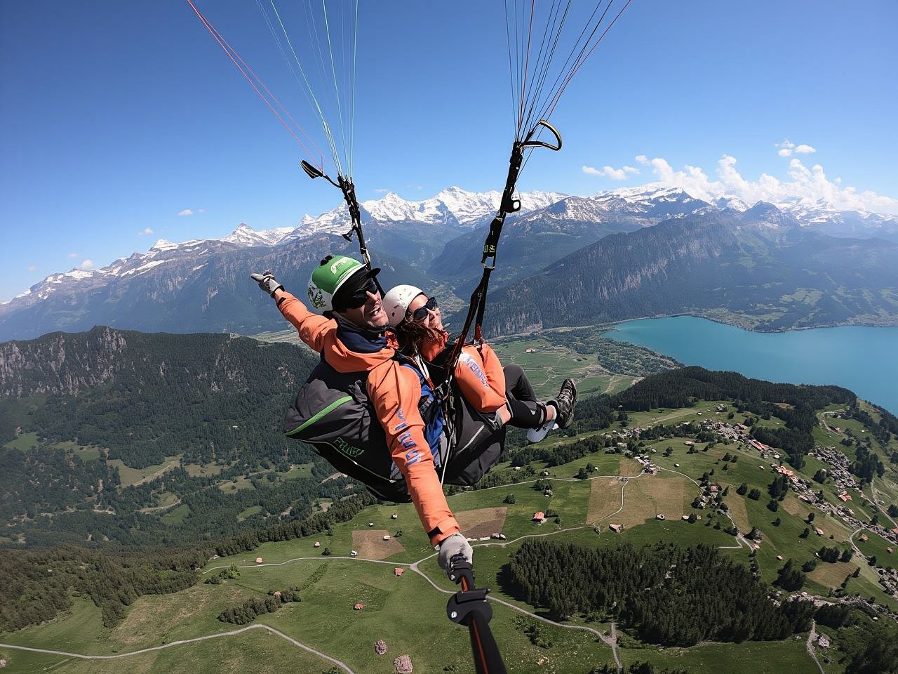 Paragliding Flight in Interlaken