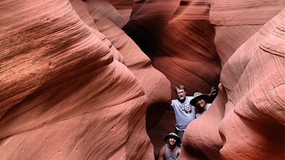 Tagesausflug zum Antelope Canyon und Horseshoe Bay in Page, USA inklusive Ticket und Mahlzeit