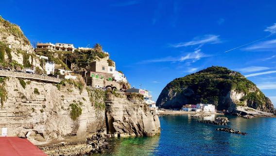 From Procida: Ischia Relax Thermal Park + Visit to Sant'Angelo + transfers
