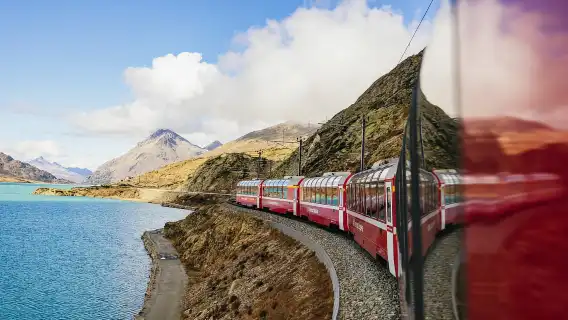 From Milan: St. Moritz and Panoramic Bernina Express Tour