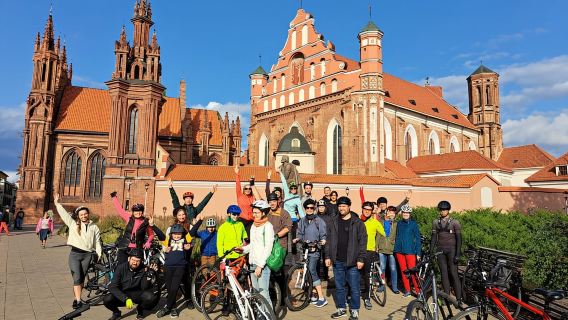 Vilnius: tour in bicicletta dei punti salienti di Vilnius