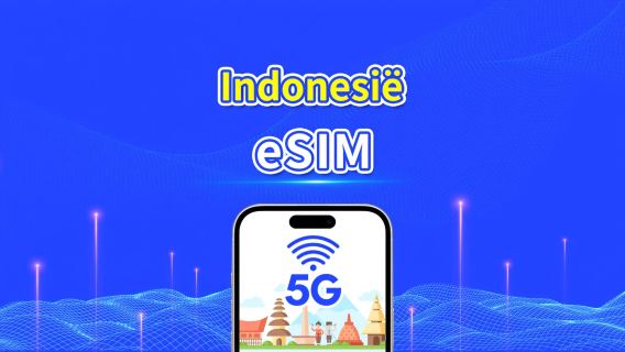 Indonesië eSIM | 5G/4G | Dagelijks/totaal datapakket | 1-30 dagen | Facturatie per natuurlijke dag | QR-code