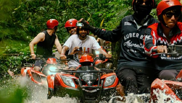 Tour en Quad por Bali con Túnel y Cascada