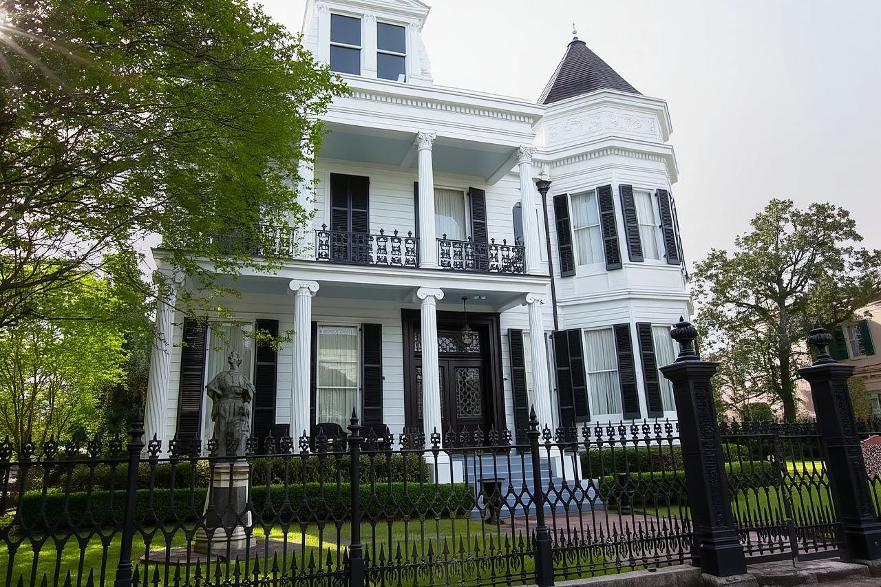 Tour a piedi delle case e della storia del Garden District