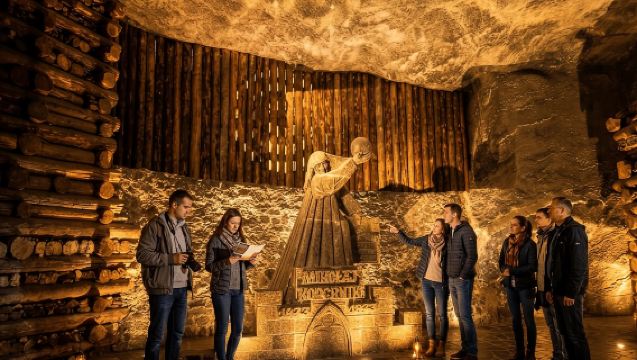 Krakow: Wieliczka Salt Mine Fast-Track Ticket & Guided Tour
