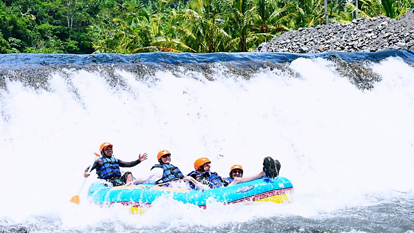 Telaga Waja White Water Rafting in Bali by BTR