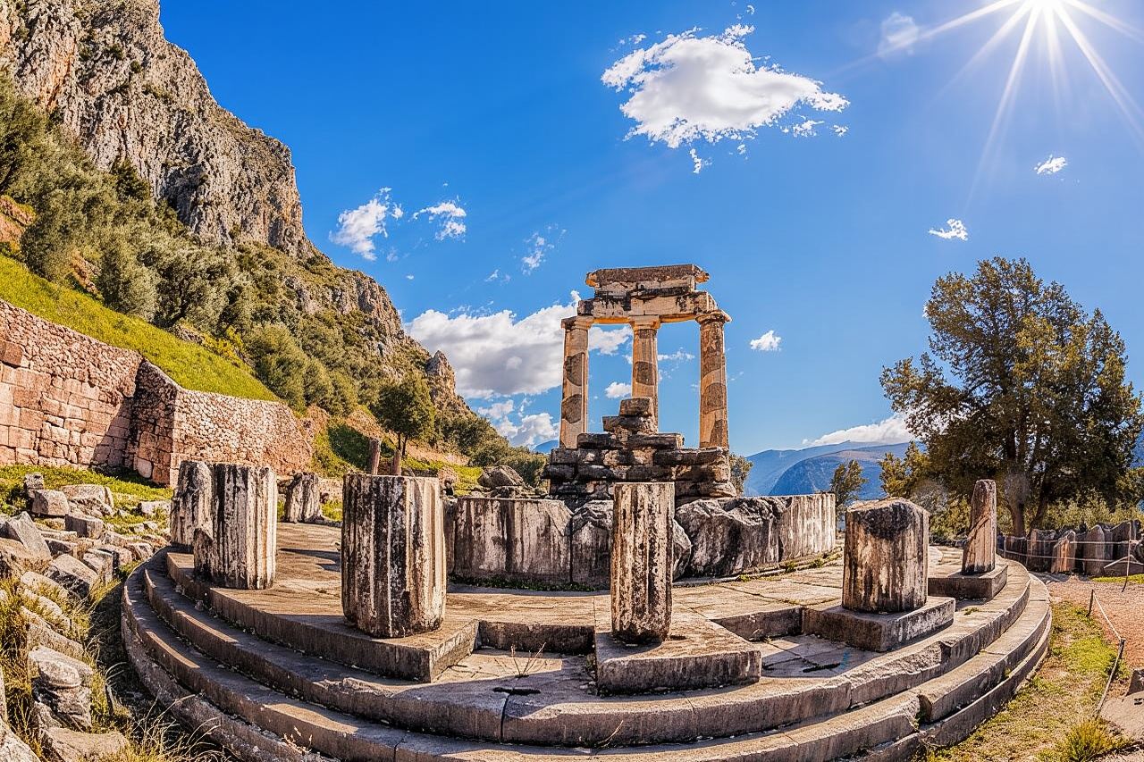 Delphi full day V.R audio guided tour with entry ticket